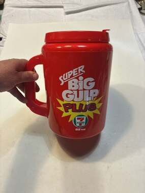 7-11 seven-eleven Super Big Gulp Mug STICKER decal water bottle laptop slurpee E